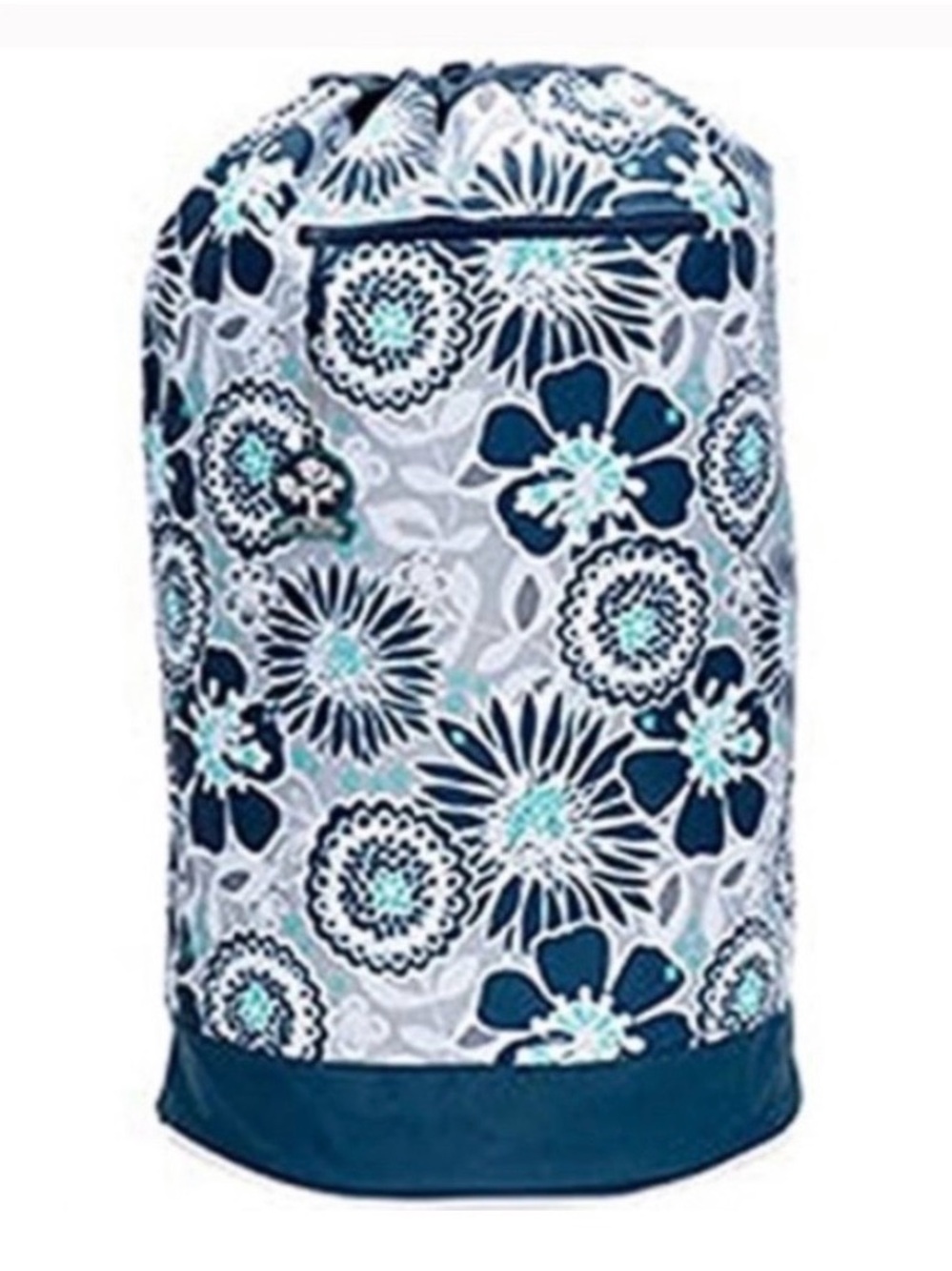 thirty-one Navy Awesome Blossom Cinch-It-Up Super Sac